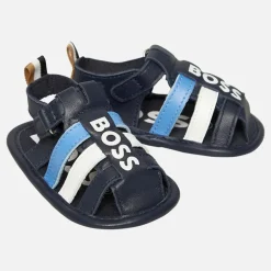 Baby Drenge Velcro Sandaler Marineblå