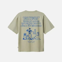 Baine Space T-shirt Stone