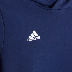 Børn Entrada 22 Pullover Hoodie Team Navy Blue
