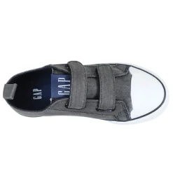 Børn Houston Velcro IV Lærredgummisko Sort