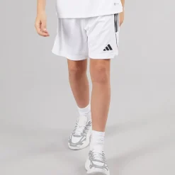 Børn Junior Tiro 23 League Shorts Hvid/​Sort
