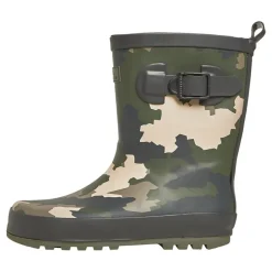 Børn Puddle Printed Gummistøvler Grøn