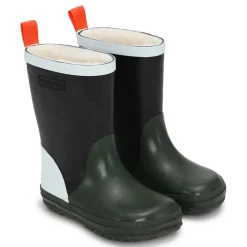 Børne Charly Høje Varme Støvler Marineblå/​Armygrøn/​Pistacie