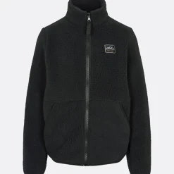 Børne Fleece Jakke Sort
