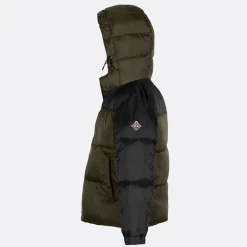 Børne Hættejakke Army /​ Sort