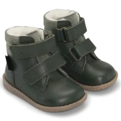 Børne Kanin Rem Tex Støvler Flaske Grøn