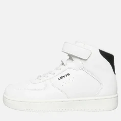 Børne New Union Hi Top Sneakers Hvid Sort 0062