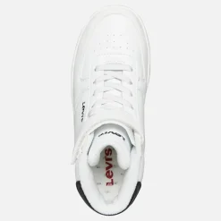 Børne New Union Hi Top Sneakers Hvid Sort 0062