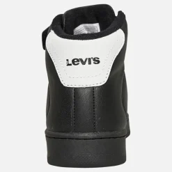 Børne Nye Union Hi Top Sneakers Sort Hvid 0008