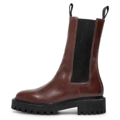 Dame Angie Chelsea Støvler Dark Brown