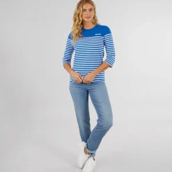 Dame Arian T-shirts Blå