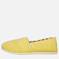 Dame Canvas Alpargata Espadriller Gul