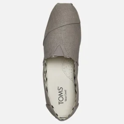 Dame Canvas Alpargata Espadriller Grå