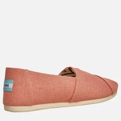 Dame Canvas Alpargata Espadriller Lyserød