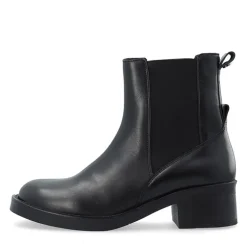 Dame Casjosefine Chelsea støvler læder Sort