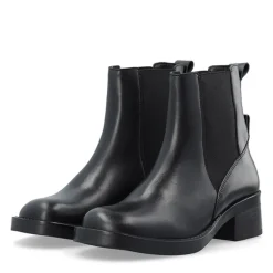 Dame Casjosefine Chelsea støvler læder Sort