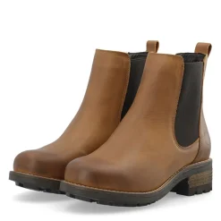 Dame Caskarla Chelsea støvler WR olie nubuck Bison