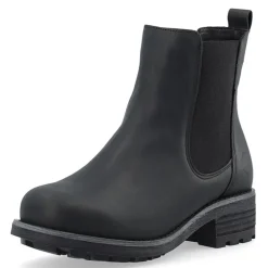 Dame Caskarla Chelsea støvler WR olie nubuck Sort