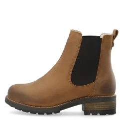 Dame Caskarla Chelsea Støvler Wr Varm Foring Olieret Nubuck Bison