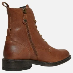 Dame Catria Snøre Ankel Støvler Brun