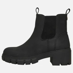Dame Chelsea Støvler med Tyk Sål Sorte