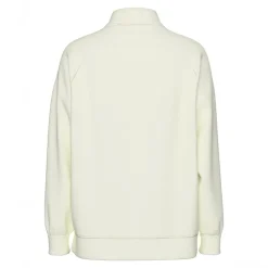 Dame Chilli Halv lynlås sweatshirt White Pepper
