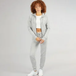 Dame Core Hættetrøje Grå