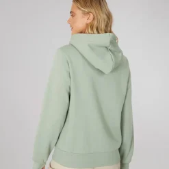 Dame Emerre Hættetrøje Mørk Salvie Grøn