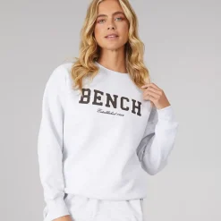 Dame Ercie Sweatshirt Isgrå Melering