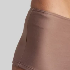 Dame Essentials Badedragt Hotpants Trace Brown