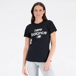 Dame Essentials Logo T-Shirt Sort