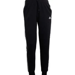 Dame Essentials 3-Stripes French Terry Bukser Sort/​Hvid