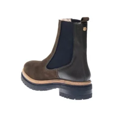 Dame Fall 21 Suede Mode støvler kakigrøn