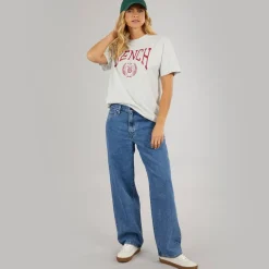 Dame Farri T-Shirt Is Gråmeleret