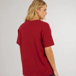 Dame Farri T-Shirt Tranebær Juice