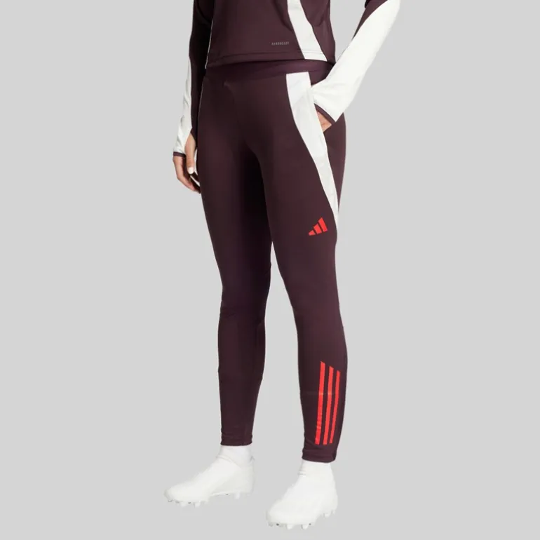 Dame FCB FC Bayern München Træningsbukser Shadow Maroon/Rød