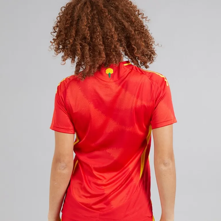 Dame FEF Spanien Dame 24/25 Autentisk Hjemme Trøje Better Scarlet