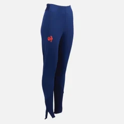 Dame FFR Frankrig Rugby Z.N.E Rejse Leggings Dark Blue