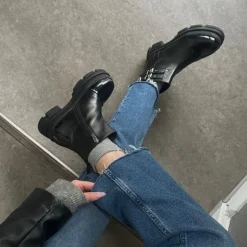 Dame Follow The Way støvler 038 Black Patent