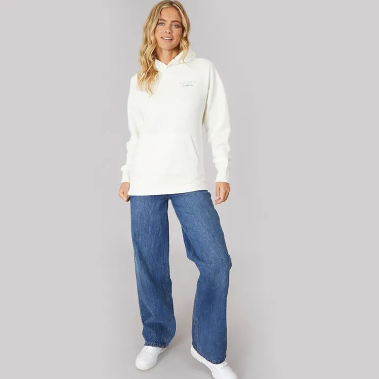 Dame Harmy Hættetrøje Vinter Hvid