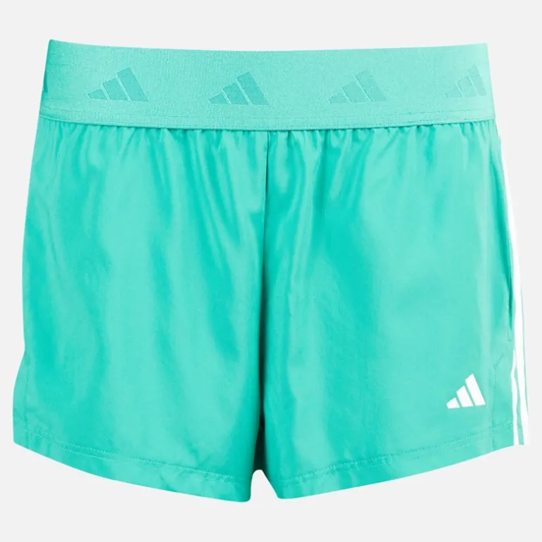 Dame Hyperglam Vævede Træningsshorts Semi Court Green/Hvid