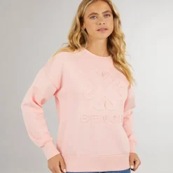 Dame Ilma Sweatshirt Lys Rosa