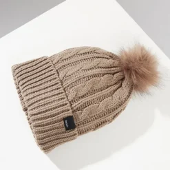 Dame Ivanna Hue med Kvaster Mørk Taupe