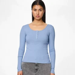 Dame Kitte Overdele Blå