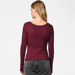 Dame Kitte Overdele Rød