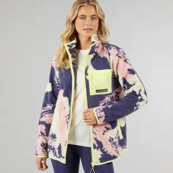 Dame Lake District Lyn Gennem Fleece Jakke Multi