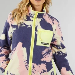 Dame Lake District Lyn Gennem Fleece Jakke Multi