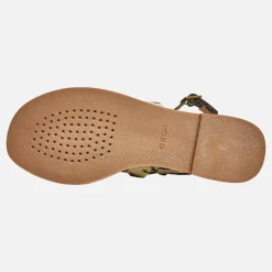 Dame Maddalusia Flade Sandaler Sort /​ Hvid