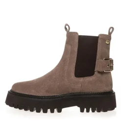 Dame Magisk Øjeblik Ruskind Støvler 0024 Dark Beige (Dodo)