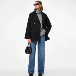 Dame Marbel Jakker Sort